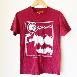 Vintage wash Colorado t-shirt